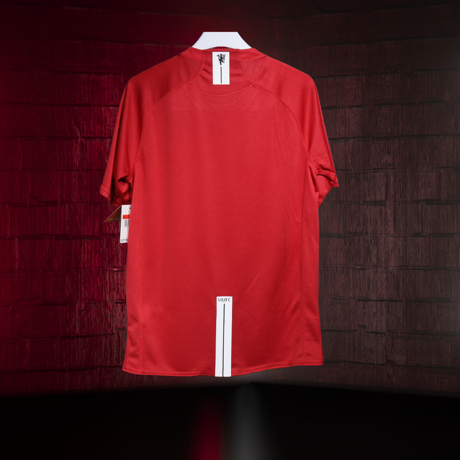Manchester United 2007/08 – Jersey Local Authentic Retro / Dorsal Incluido