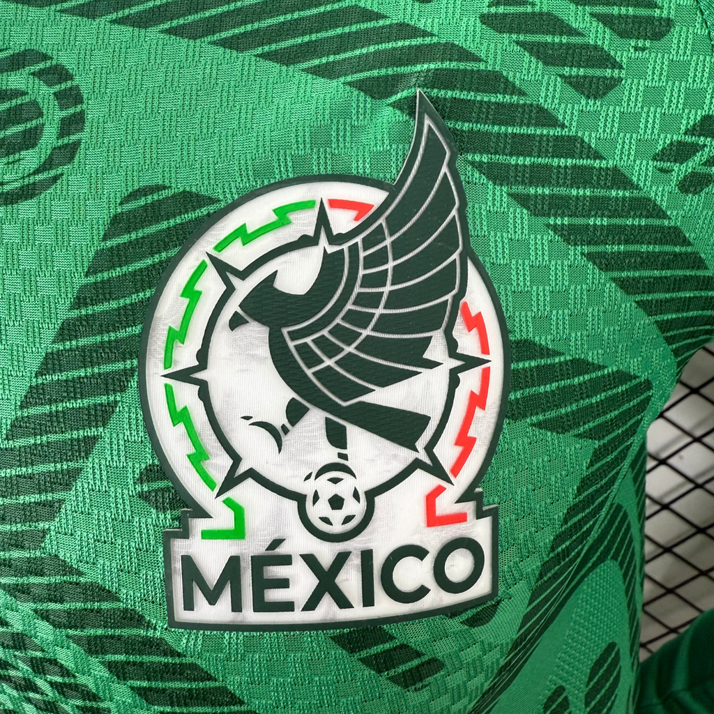 Mexico (Mundial 2026) – Jersey Local Manga Larga Premium