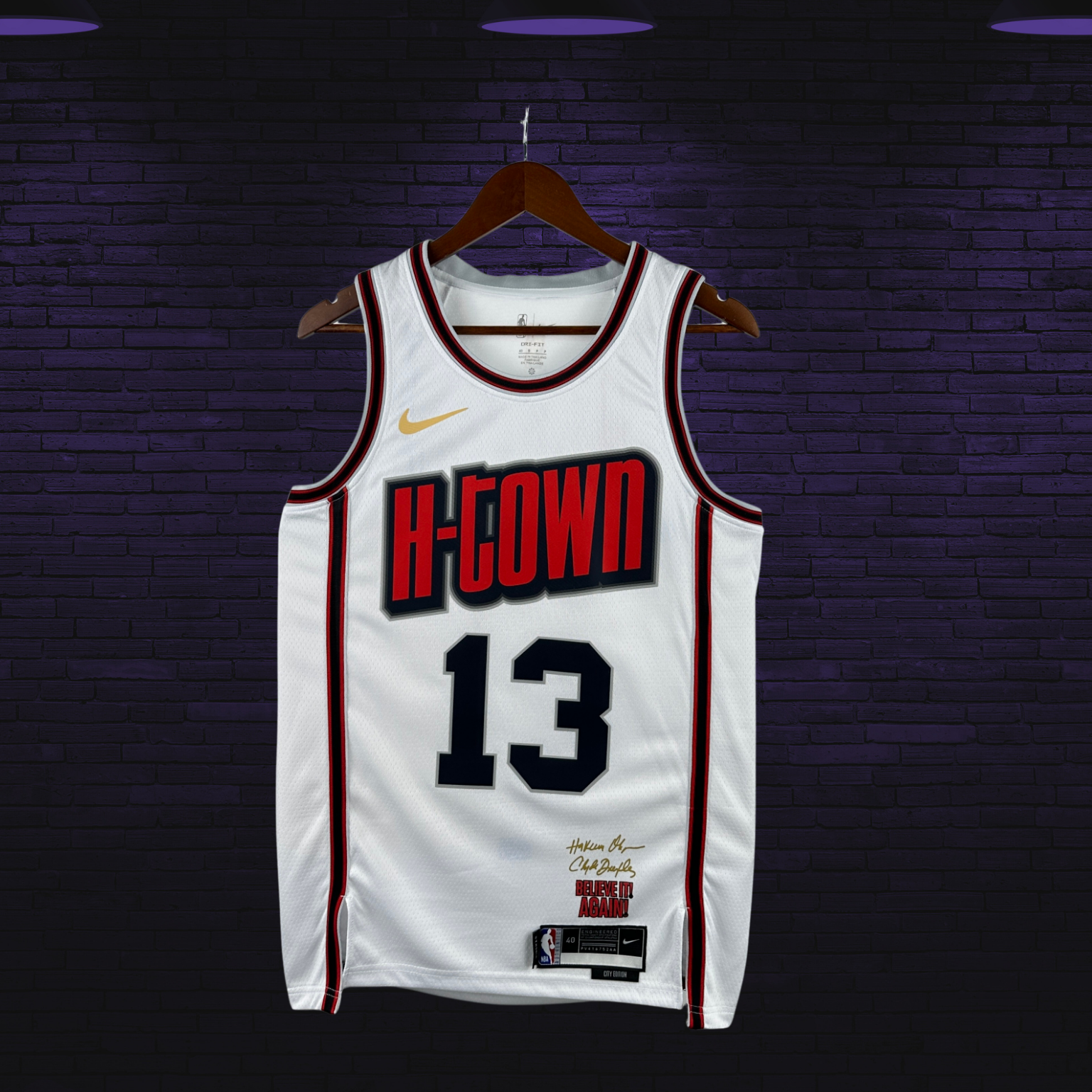 Jerseys NBA Houston Rockets 2023-2025