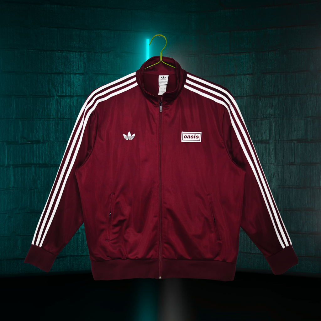 Sudadera Adidas x Oasis Firebird Marrón — Entrega inmediata