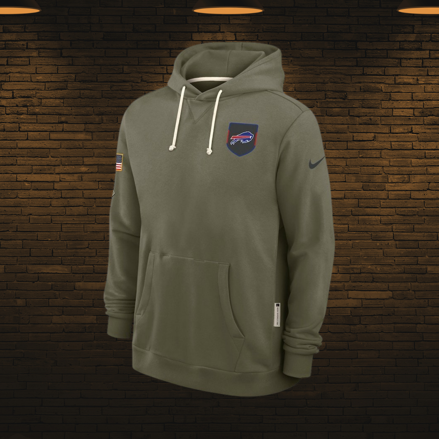 Sudadera NFL estilo militar 2025 — Buffalo Bills 🦬 (S–4XL)