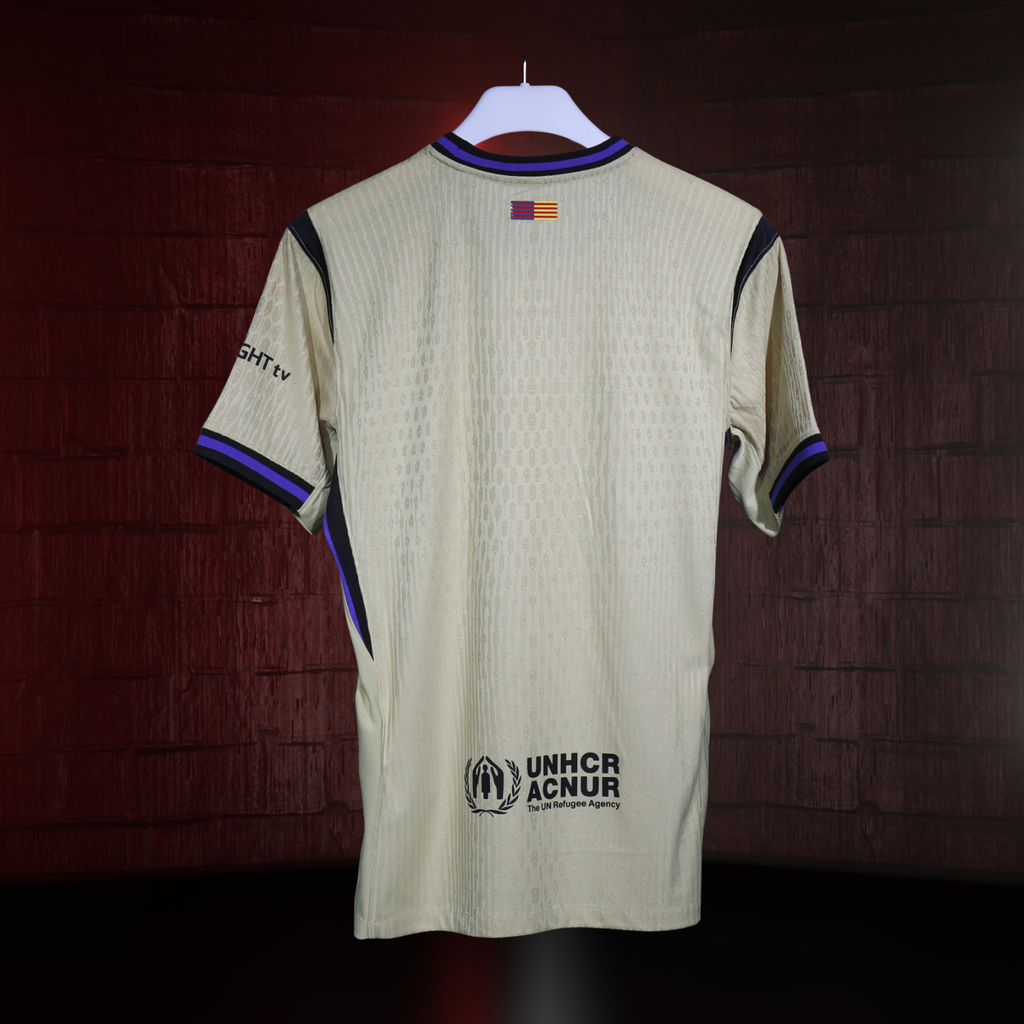 FC Barcelona 2025/26 – Jersey Visitante Authentic / Dorsal Incluido