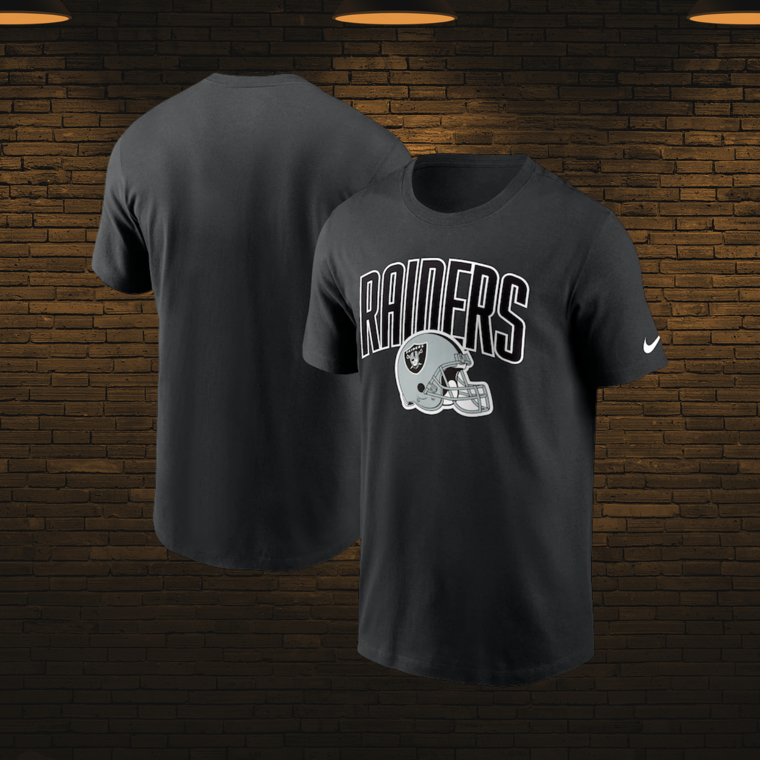Playera NFL Manga Corta Hombre — Las Vegas Raiders
