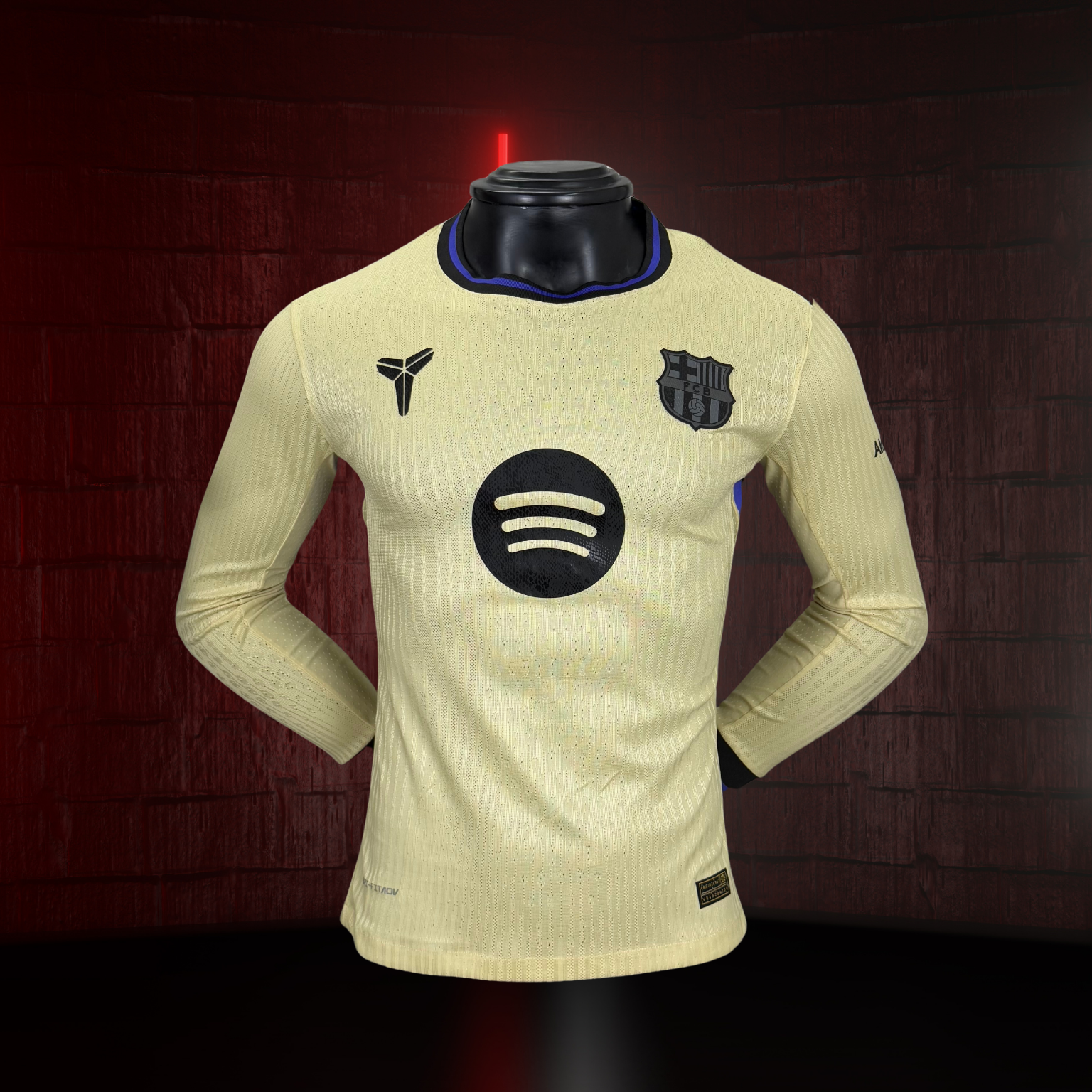 FC Barcelona 2025/26 – Jersey Visitante Manga Larga / Dorsal Incluido