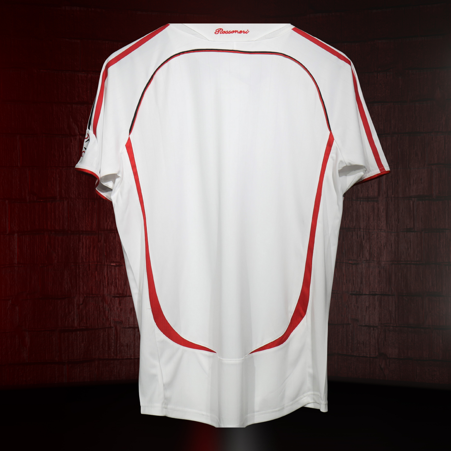 AC Milan 2006/07 – Jersey Visitante Authentic Retro / Dorsal Incluido