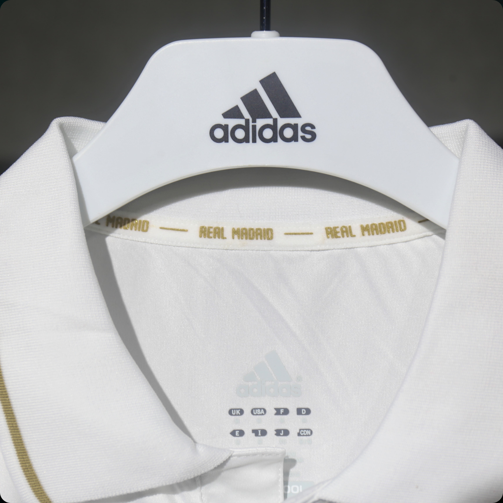 Real Madrid 2011/12 – Jersey Local Authentic Retro / Dorsal Incluido