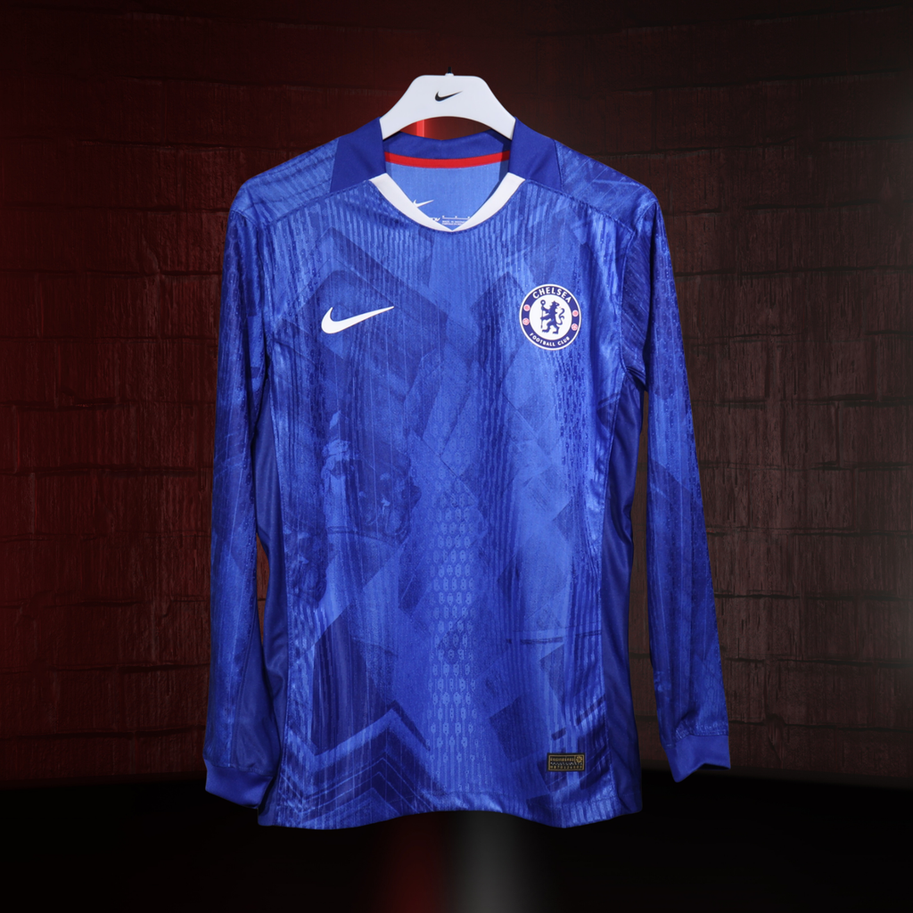 Chelsea FC 2025/26 - Local Jersey Manga Larga Authentic