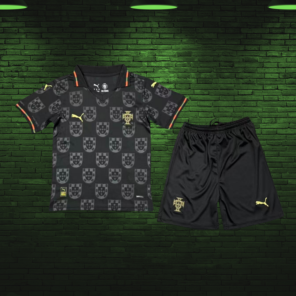 Portugal Edición Especial 2026 Negra / Jersey de Niño