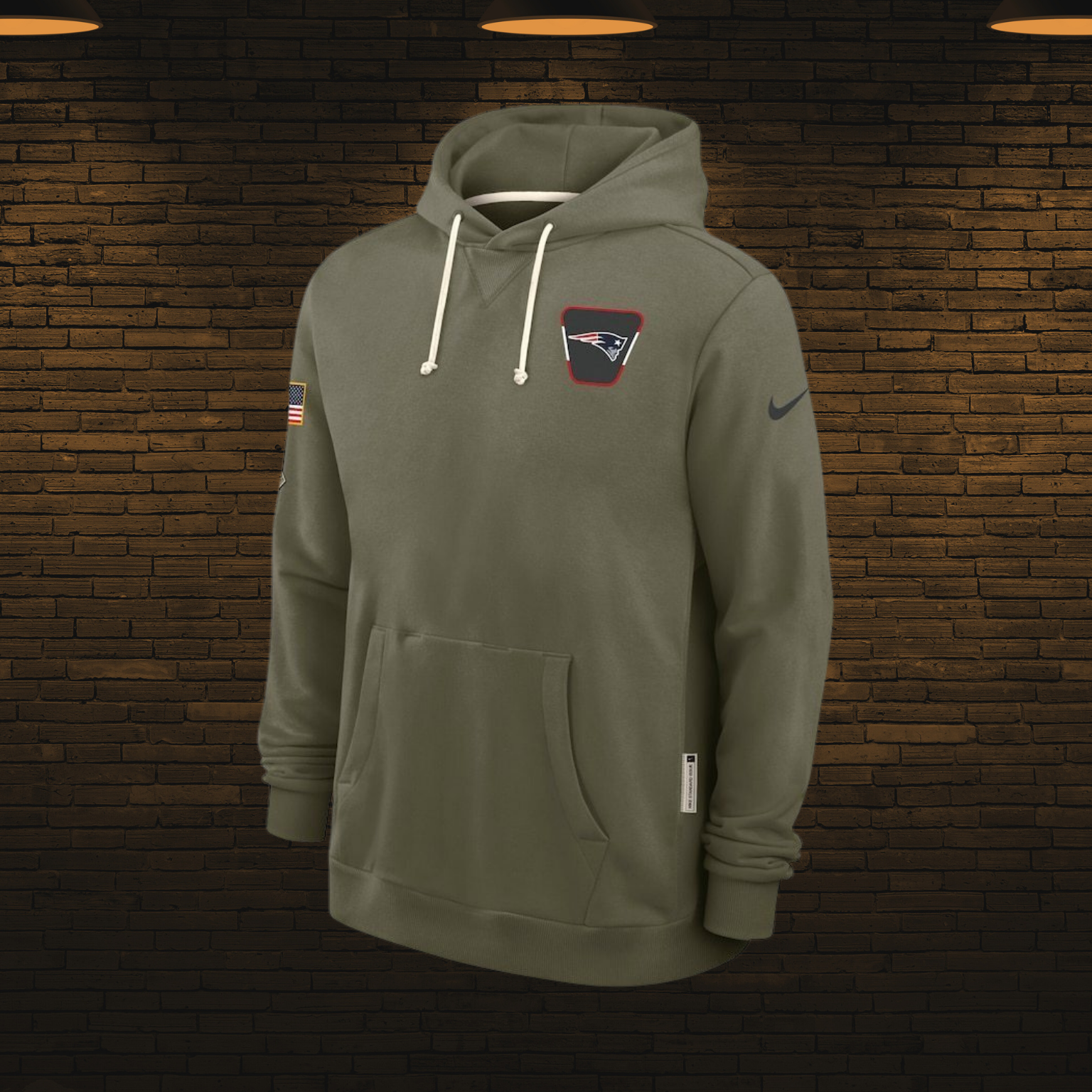 Sudadera NFL estilo militar 2025 — New England Patriots 🇺🇸 (S–4XL)