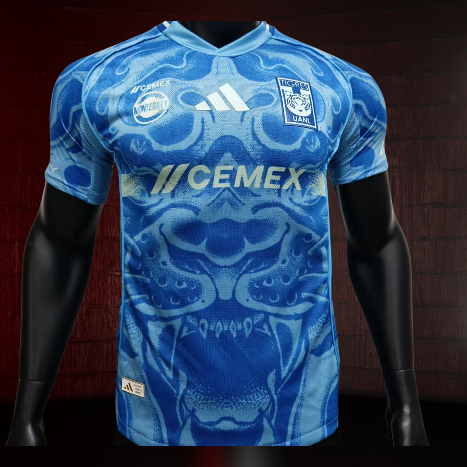 Tigres UANL 2025/26 – Jersey Jugador Vistante
