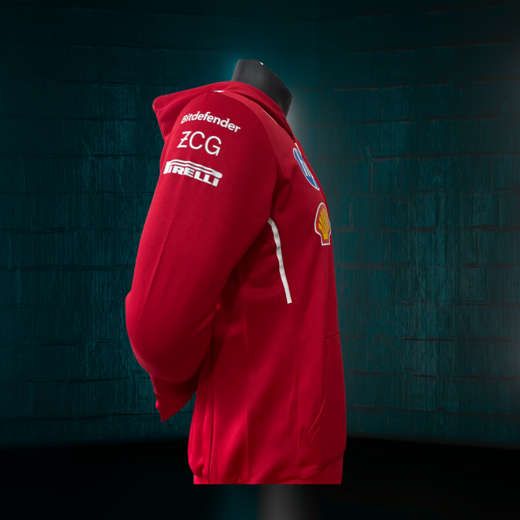 Sudadera Oficial Scuderia Ferrari 2025 con Capucha