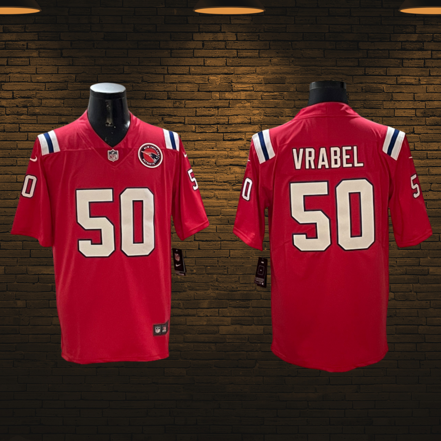 Jerseys NFL New England Patriots 2023-2025 — Hombre