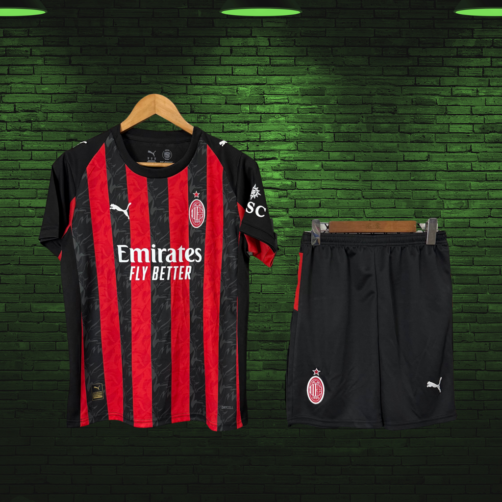 AC Milán 2025 Local / Jersey de Niño