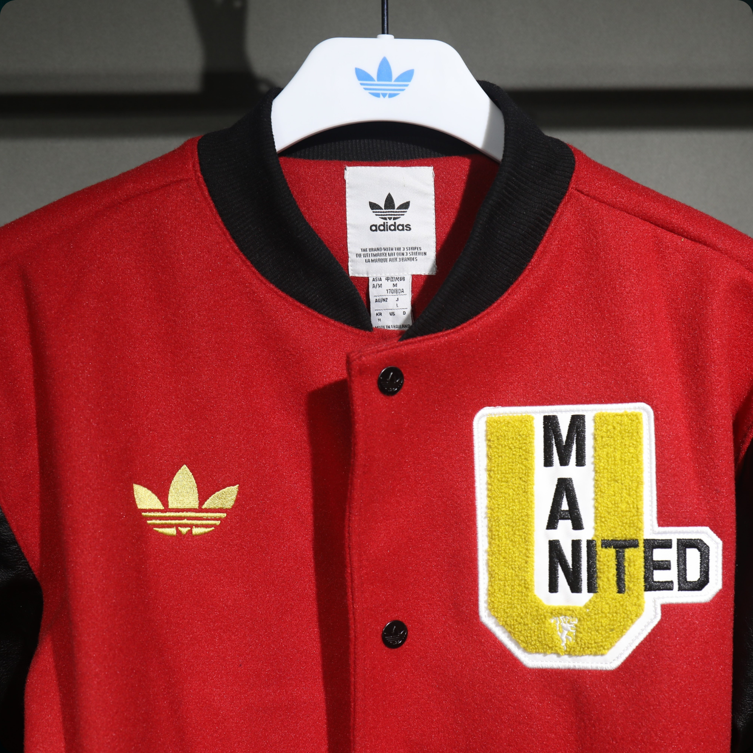 Chamarra VRCT Tipo Béisbol Manchester United – Authentic