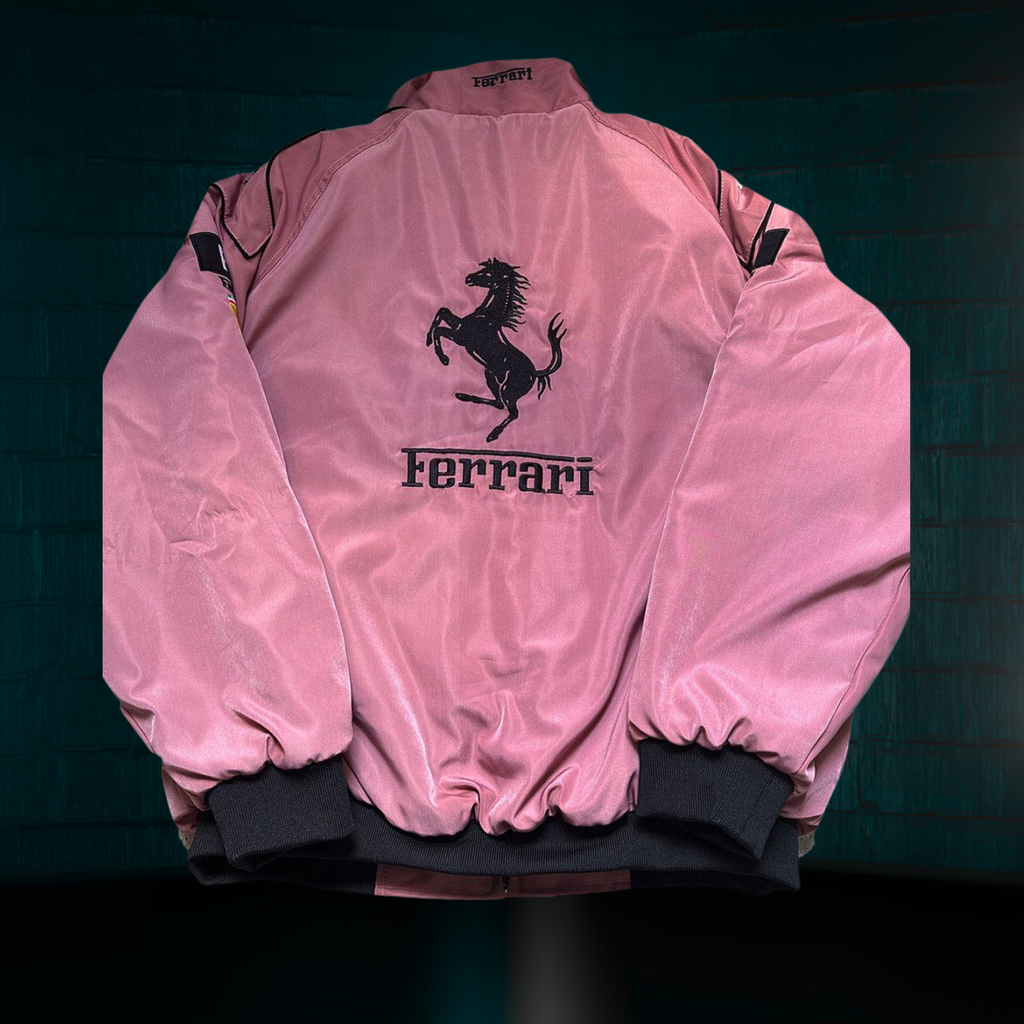 Chamarra Gruesa Retro de Scuderia Ferrari F1