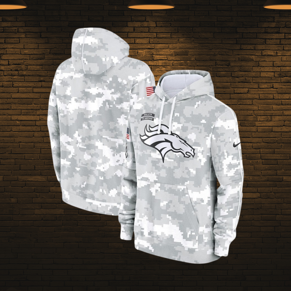 Sudadera NFL estilo militar 2025 — Denver Broncos 🐴 (S–4XL)
