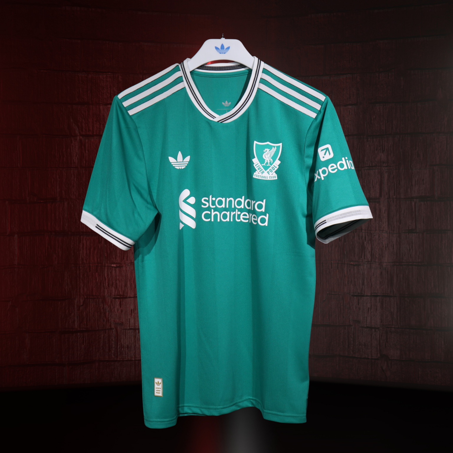 Liverpool 2025/26 – Jersey Tercero Authentic / Dorsal Incluido