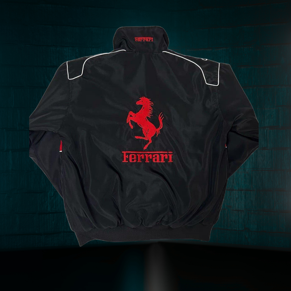 Chamarra Gruesa Retro de Scuderia Ferrari F1