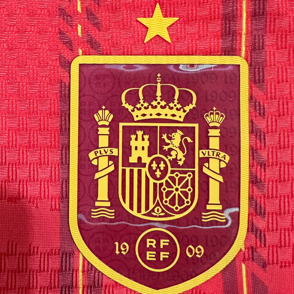 España (Mundial 2026) – Jersey Local Manga Larga Premium
