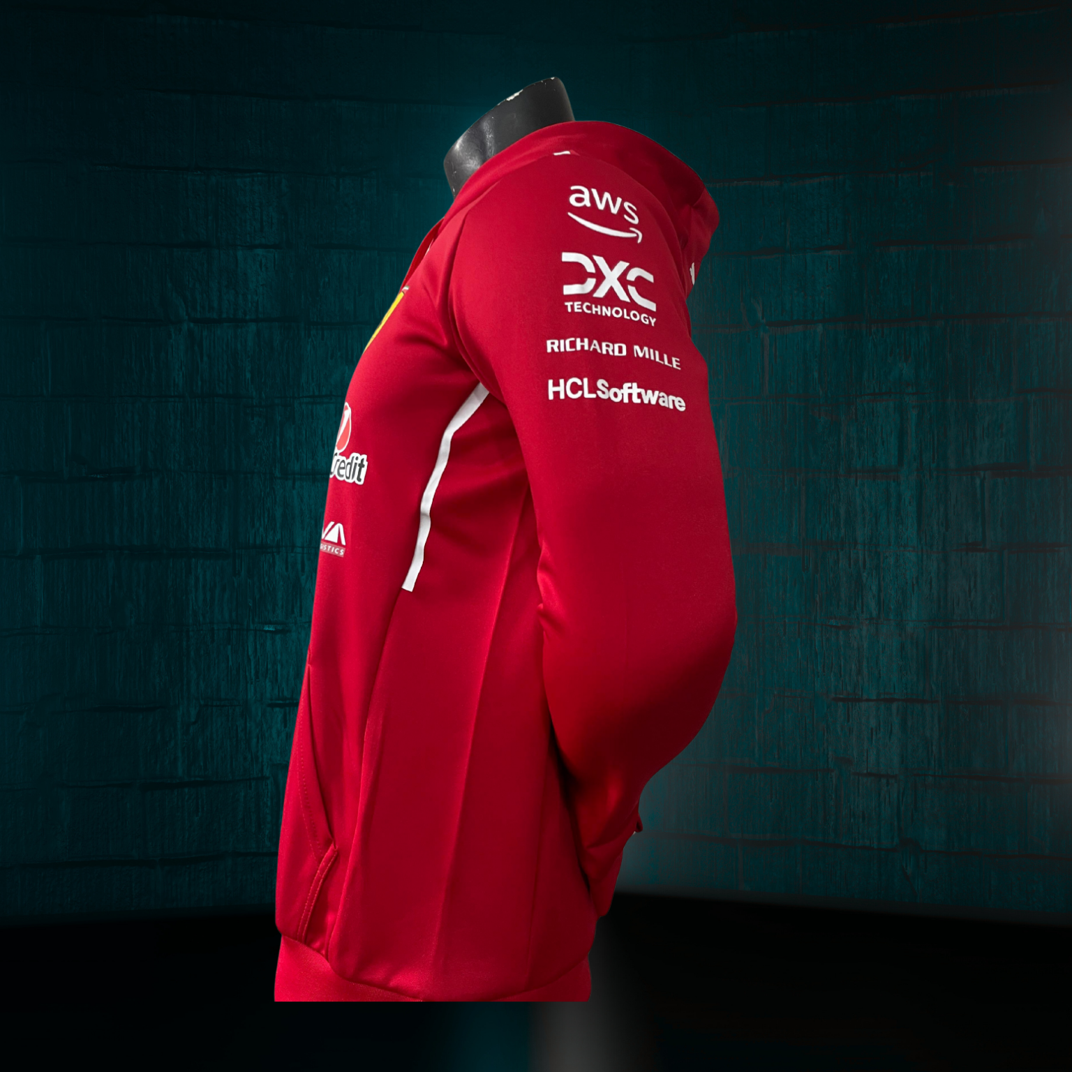 Sudadera Oficial Scuderia Ferrari 2025 con Capucha