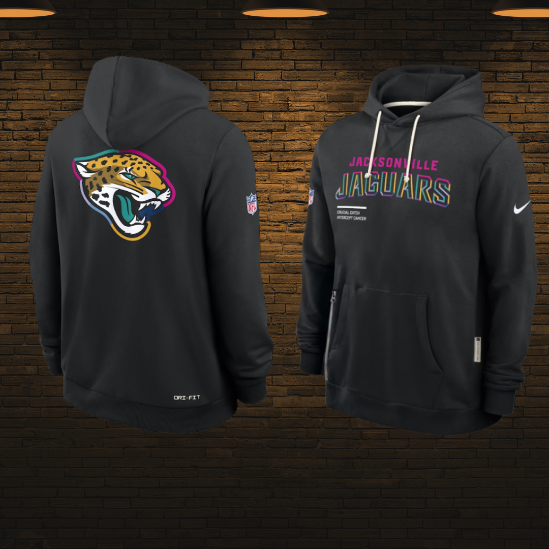 Sudadera NFL con gorro 2025 — Jacksonville Jaguars 🐆 (S–4XL)