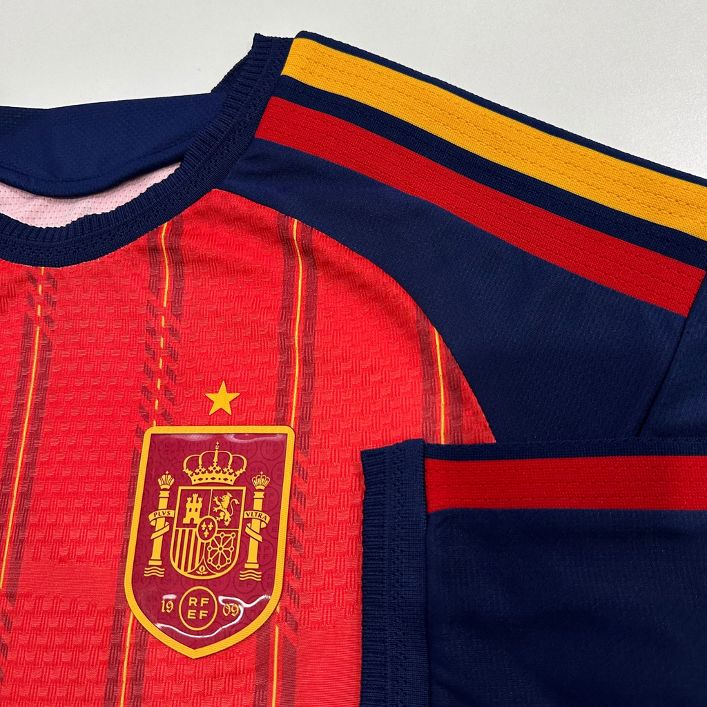 España (Mundial 2026) – Jersey Local Manga Larga Premium