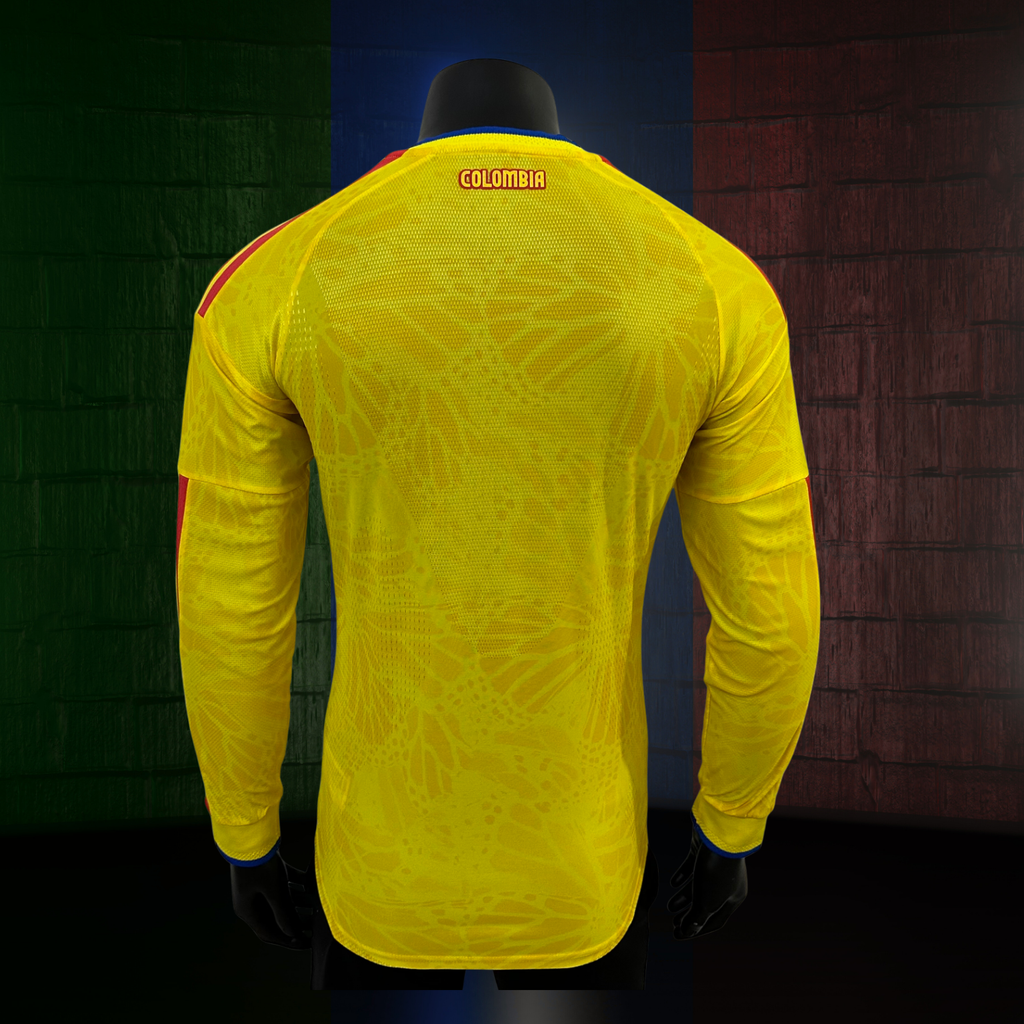Colombia (Mundial 2026) – Jersey Local Manga Larga Premium