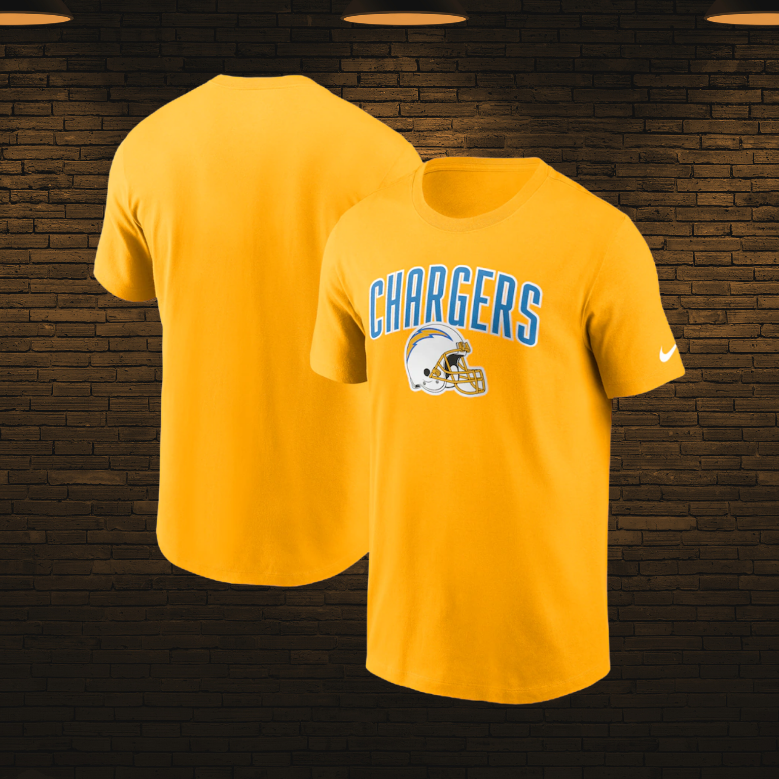 Playera NFL Manga Corta Hombre — Los Angeles Chargers