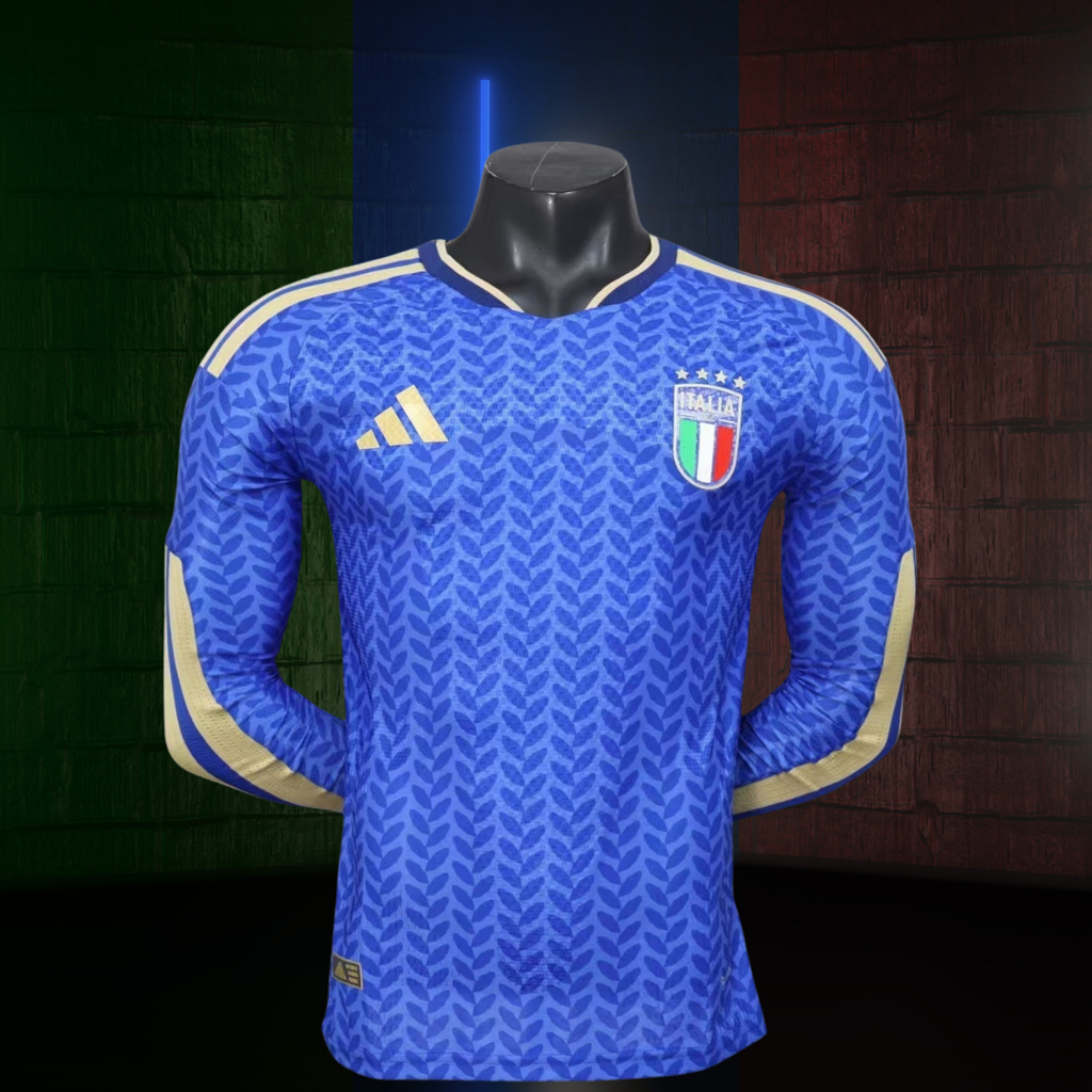 Italia (Mundial 2026) – Jersey Local Manga Larga Premium
