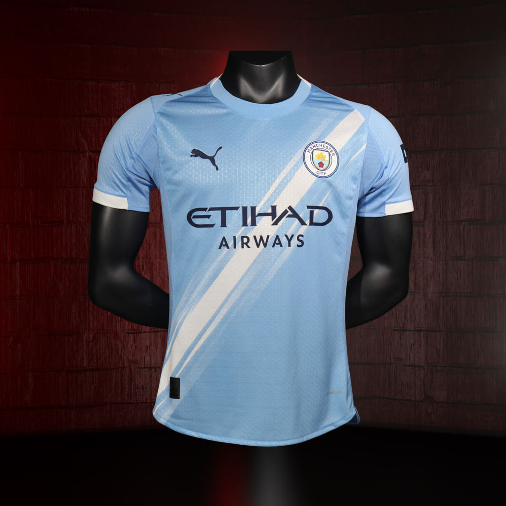 Manchester City 2025/26 – Jersey Local Autentic / Dorsal Incluido