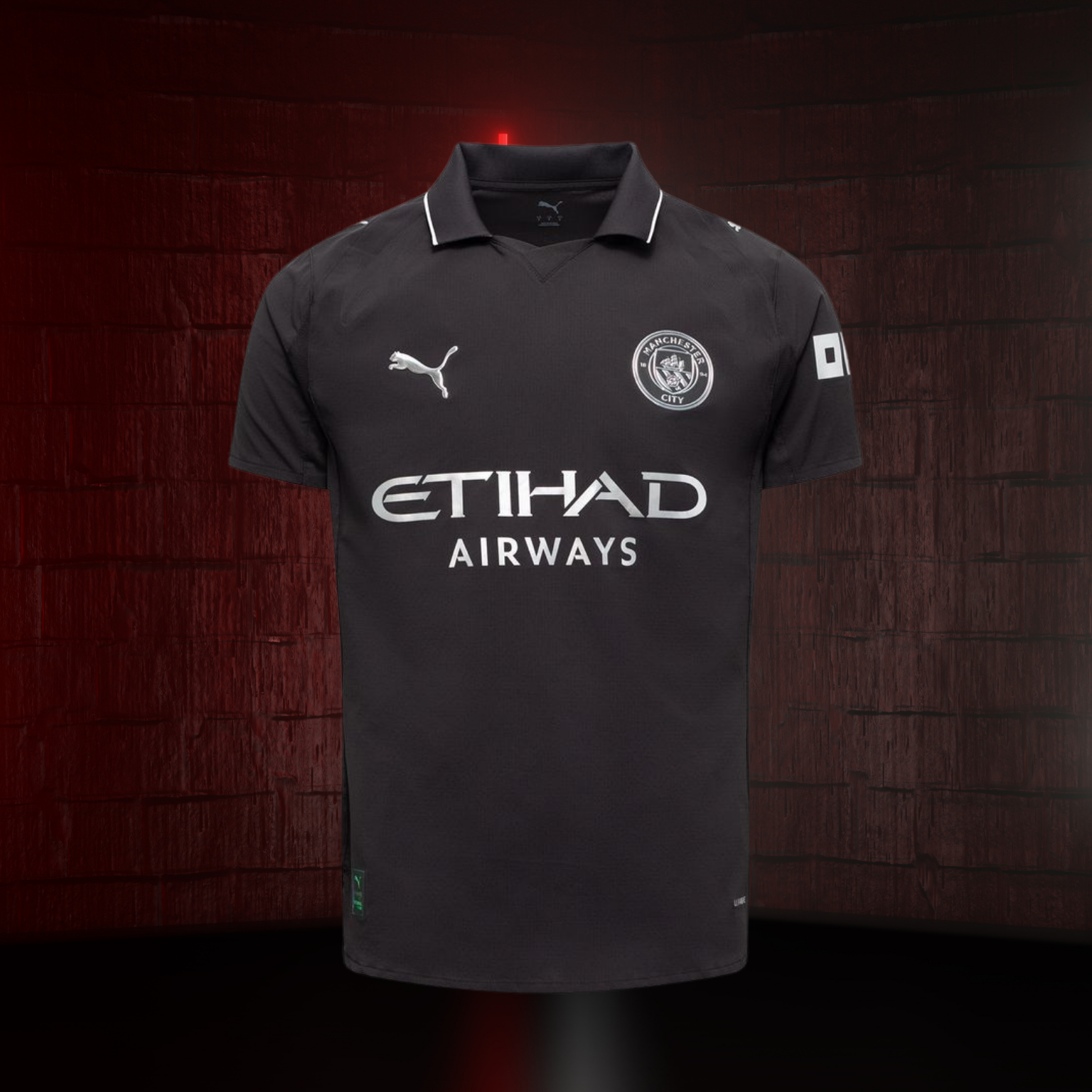 Manchester City 2025/26 – Jersey Visitante Autentic / Dorsal Incluido