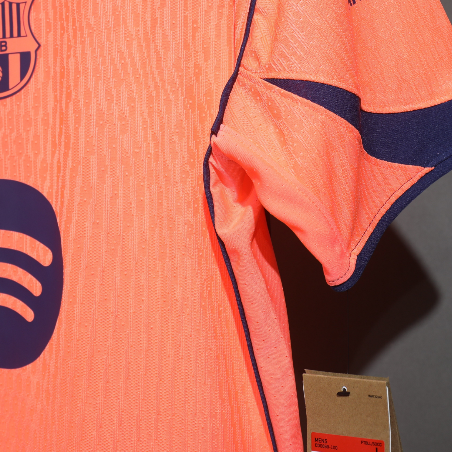 FC Barcelona 2025/26 – Jersey Tercera Authentic / Dorsal Incluido