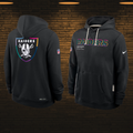 Sudadera NFL con gorro 2025 — Las Vegas Raiders ☠️ (S–4XL)