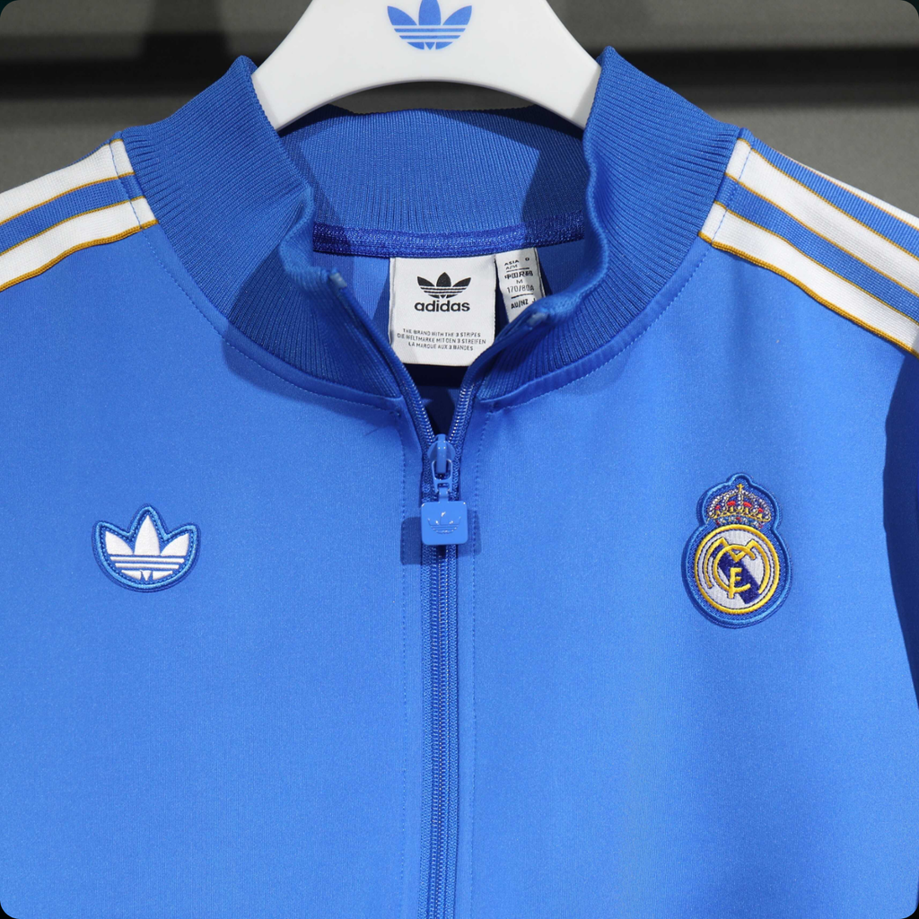 Conjunto Terrace Icons Track Real Madrid (2025/26) – Authentic