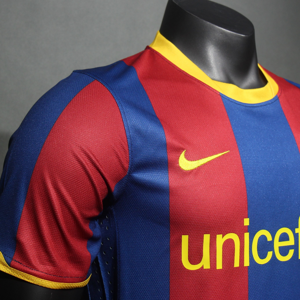 FC Barcelona 2010/11 – Jersey Local Authentic Retro / Dorsal Incluido