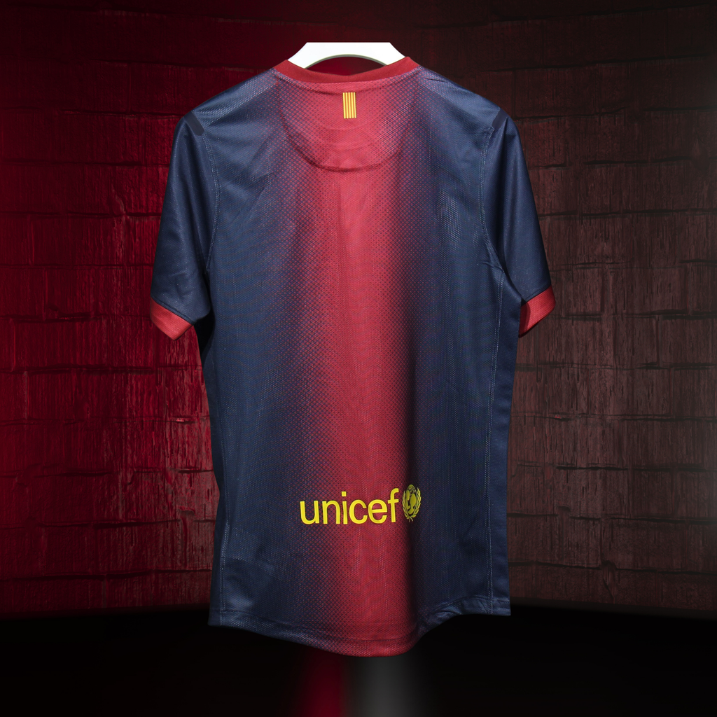 FC Barcelona 2012/13 – Jersey Local Authentic Retro / Dorsal Incluido