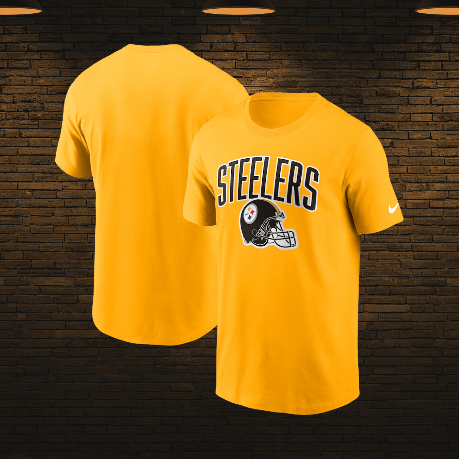 Playera NFL Manga Corta Hombre — Pittsburgh Steelers
