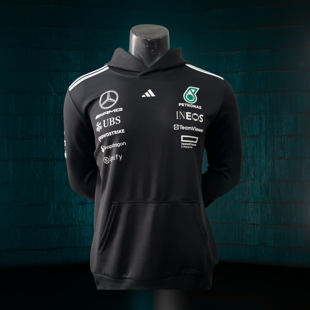 Sudadera Oficial Scuderia Mercedes - AMG Petronas 2025 con Capucha