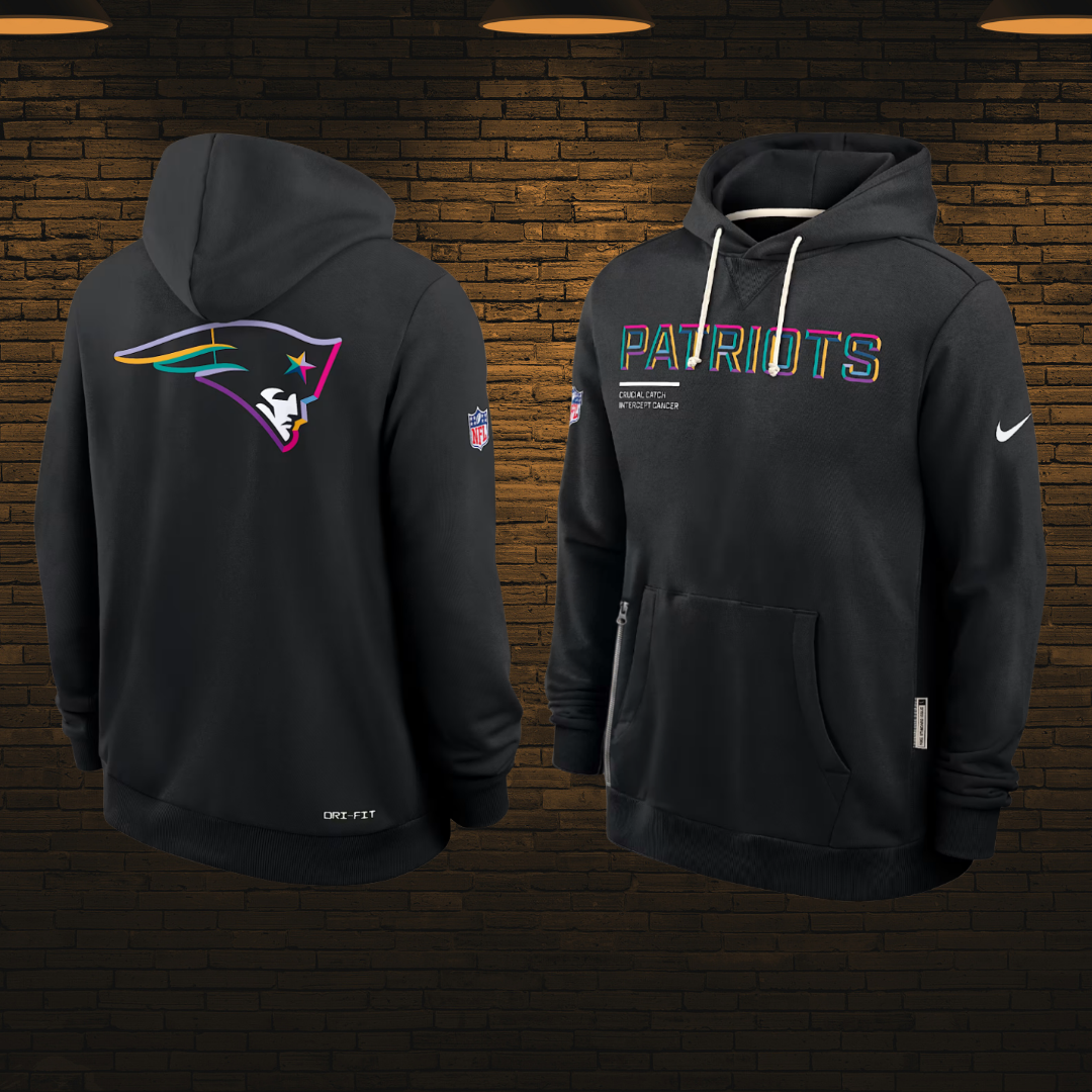 Sudadera NFL con gorro 2025 — New England Patriots 🇺🇸 (S–4XL)