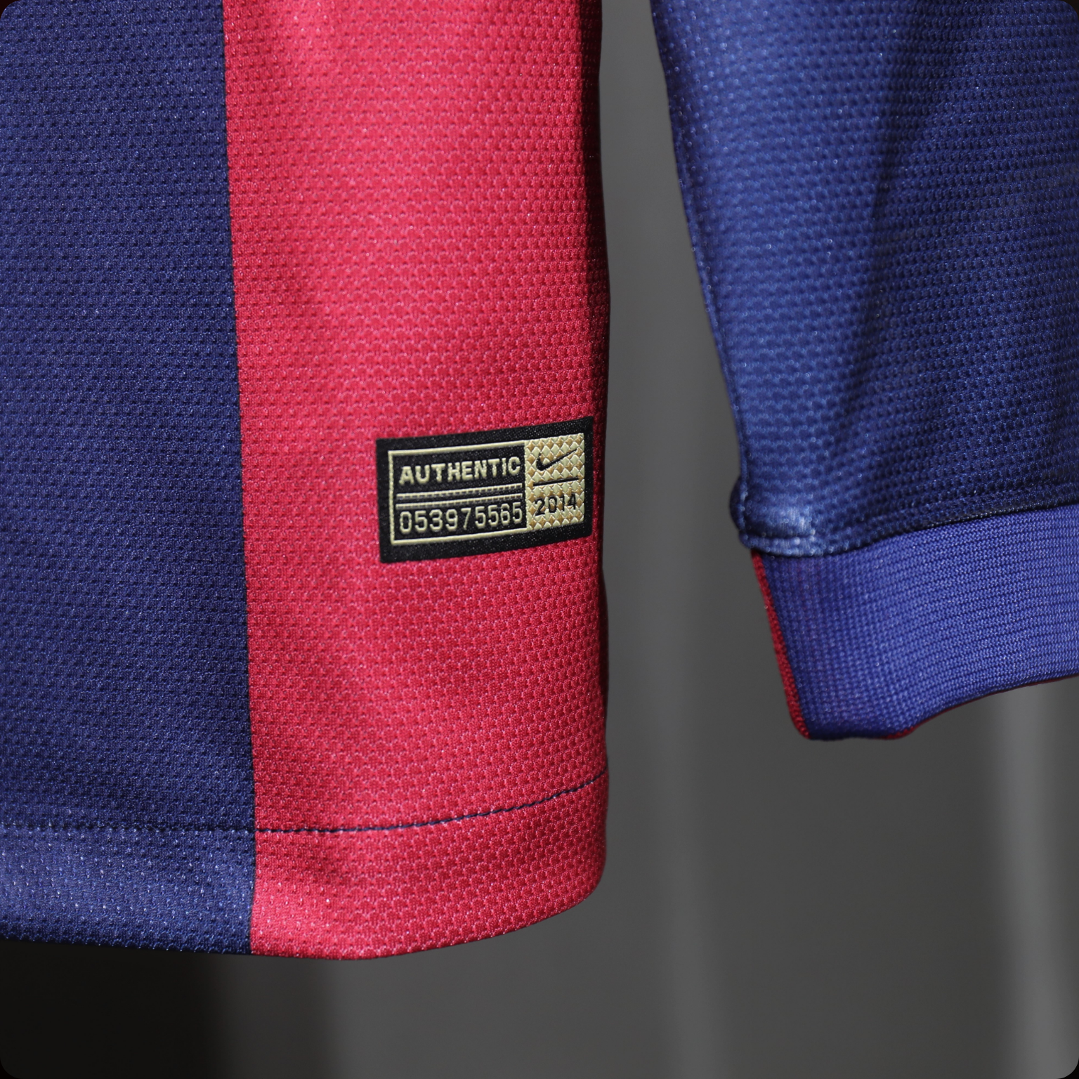 FC Barcelona 2014/15 – Jersey Local Authentic Retro / Dorsal Incluido