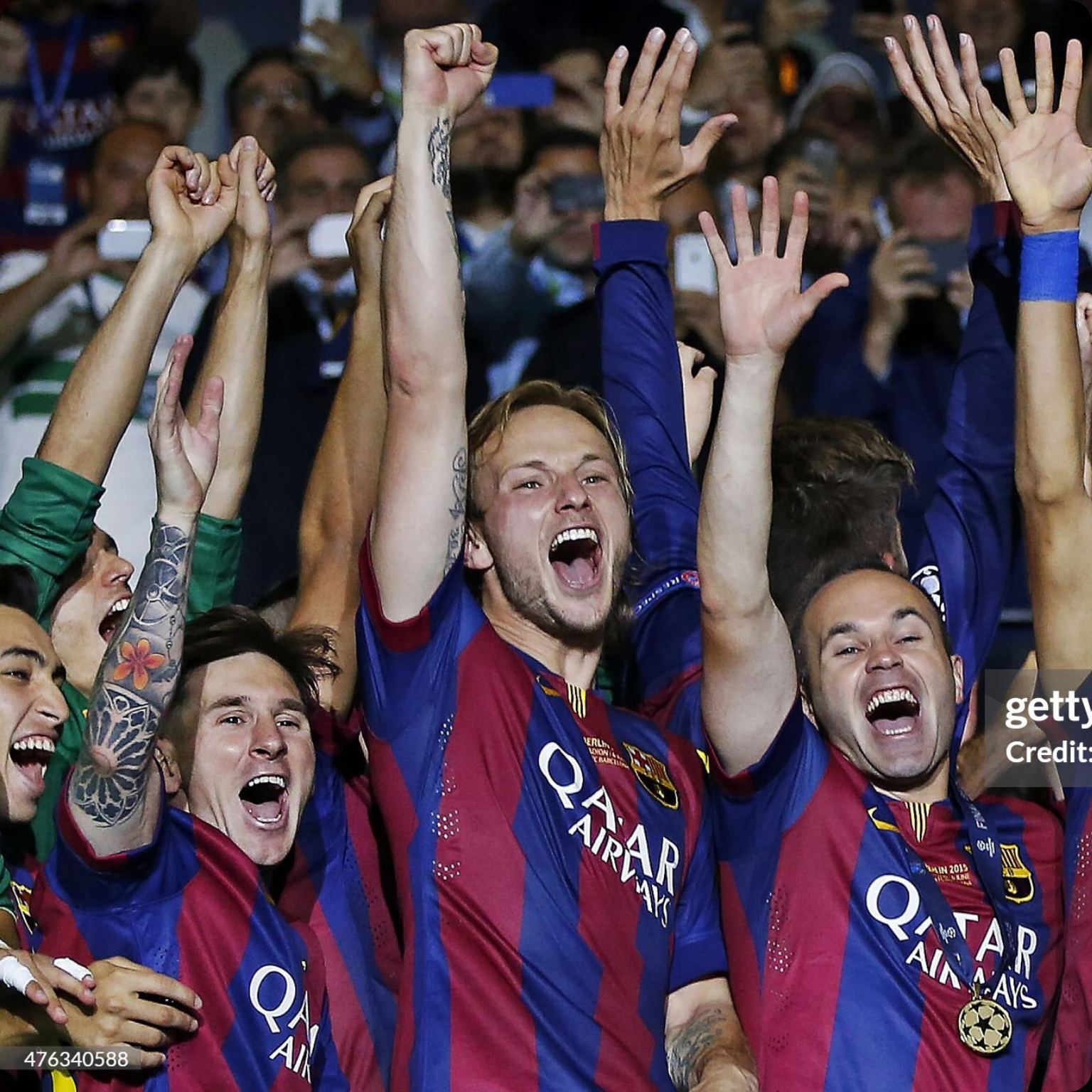 FC Barcelona 2014/15 – Jersey Local Authentic Retro / Dorsal Incluido