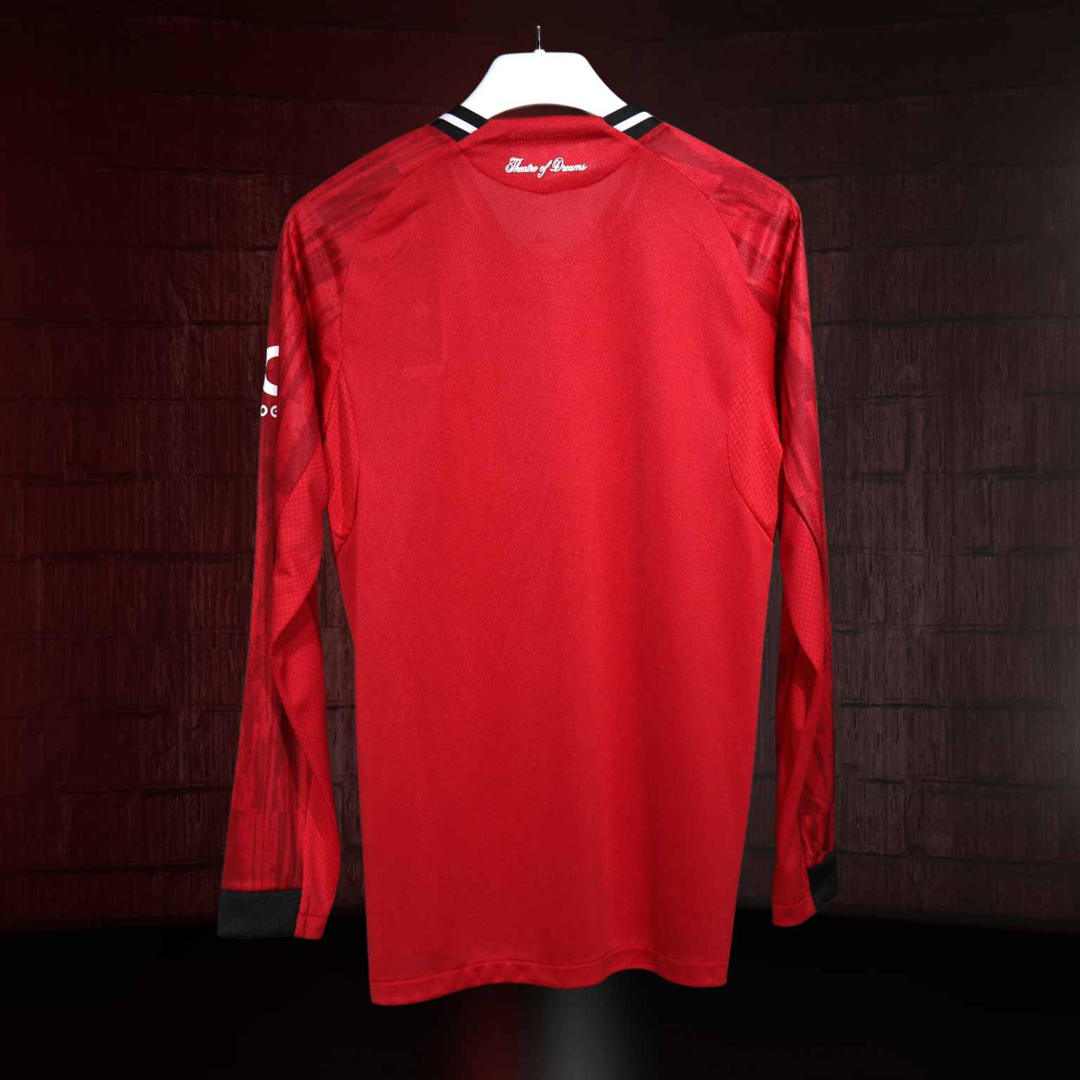 Manchester United FC - 2025/26  Local Jersey Manga Larga  Authentic