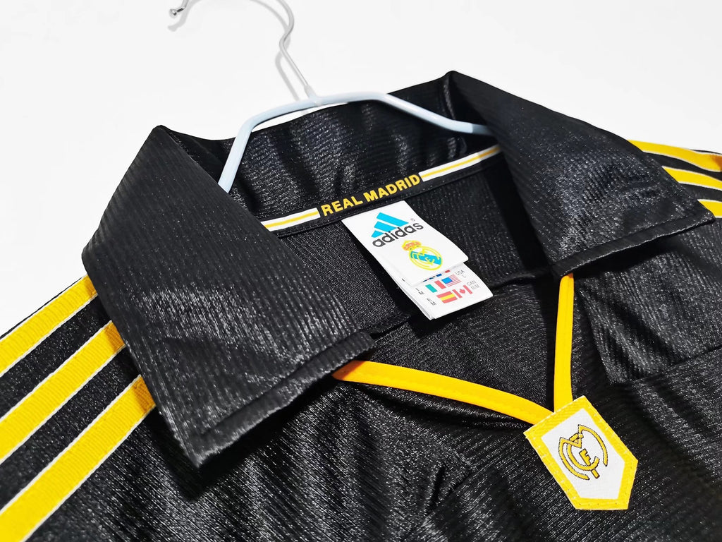 Real Madrid 1999/01– Jersey Visitante Authentic Retro / Dorsal Incluido