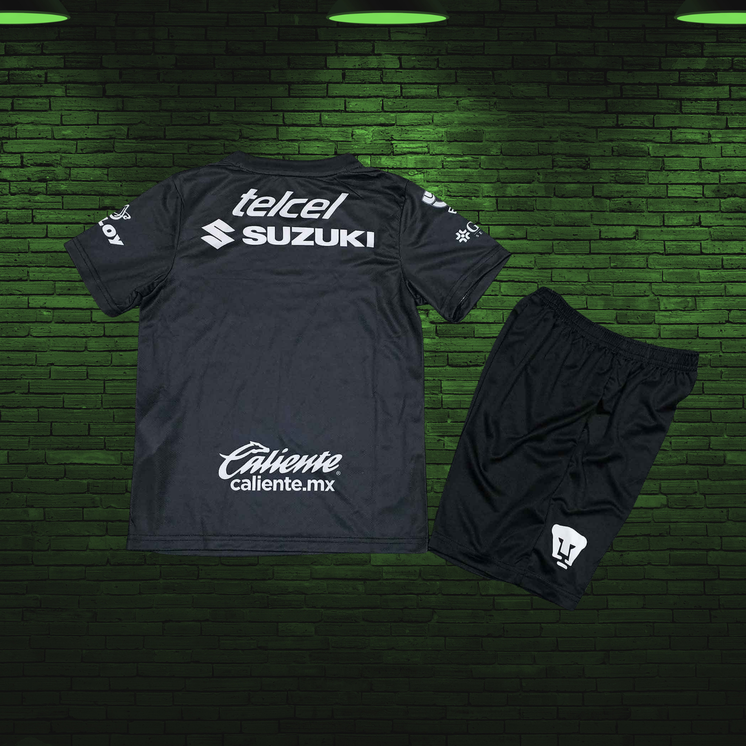Pumas Portero Negro / Jersey de Niño