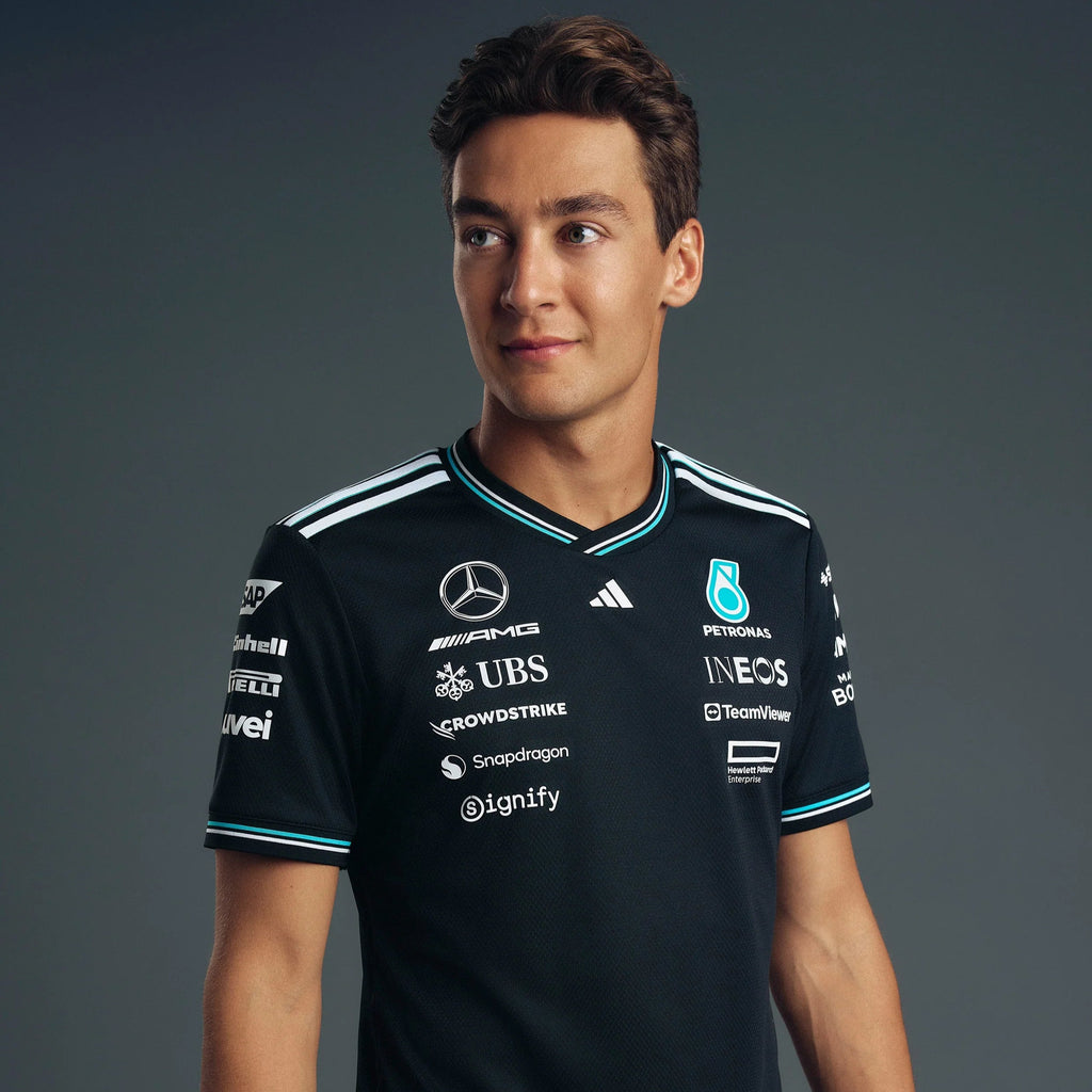 Jersey Authentic de Piloto del Equipo de F1 Mercedes - AMG Petronas 2025