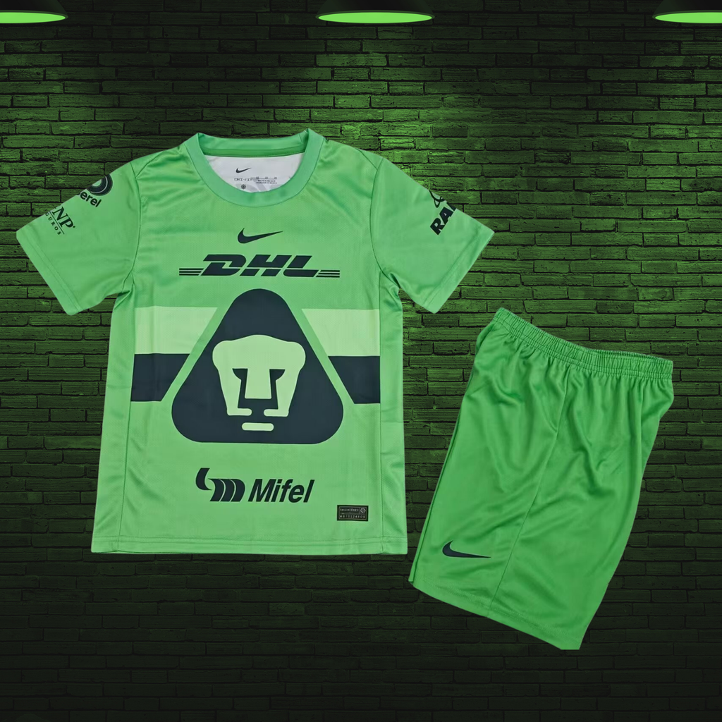 Pumas Portero Verde / Jersey de Niño