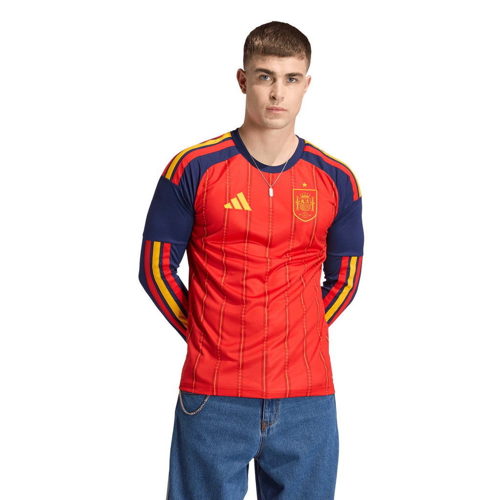 España (Mundial 2026) – Jersey Local Manga Larga Premium