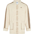 Chaqueta adidas Tang tejida hombre color beige con alamares tejidos