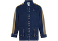 Chaqueta adidas Tang tejida hombre color azul marino con alamares tejidos