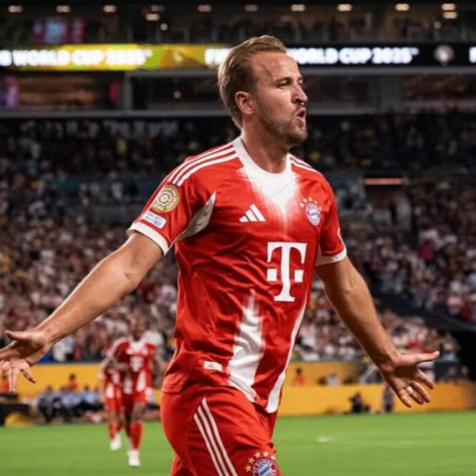 Bayern Múnich 2025/26 – Jersey Local Autentic / Dorsal Incluido